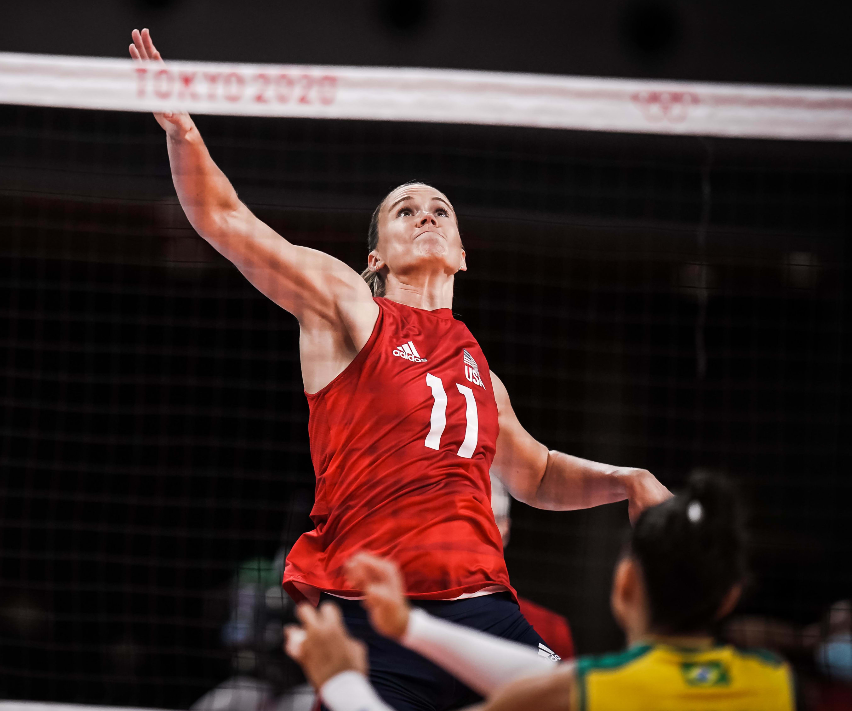 法国击败英国获得女子排球金牌