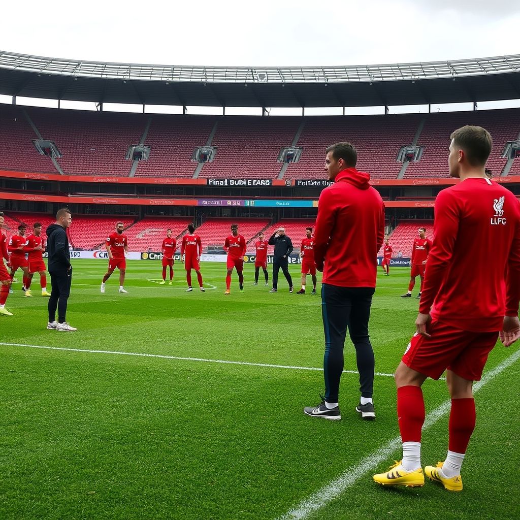 爱游戏官网-恩菲尔德赛前训练公开，备战世俱杯冲刺